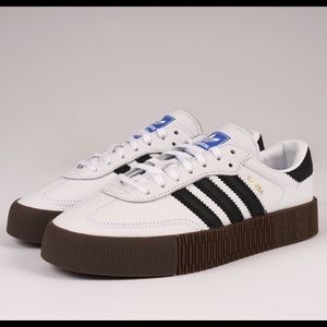 Adidas Originals Samba Rose White, Dark Gum Sole